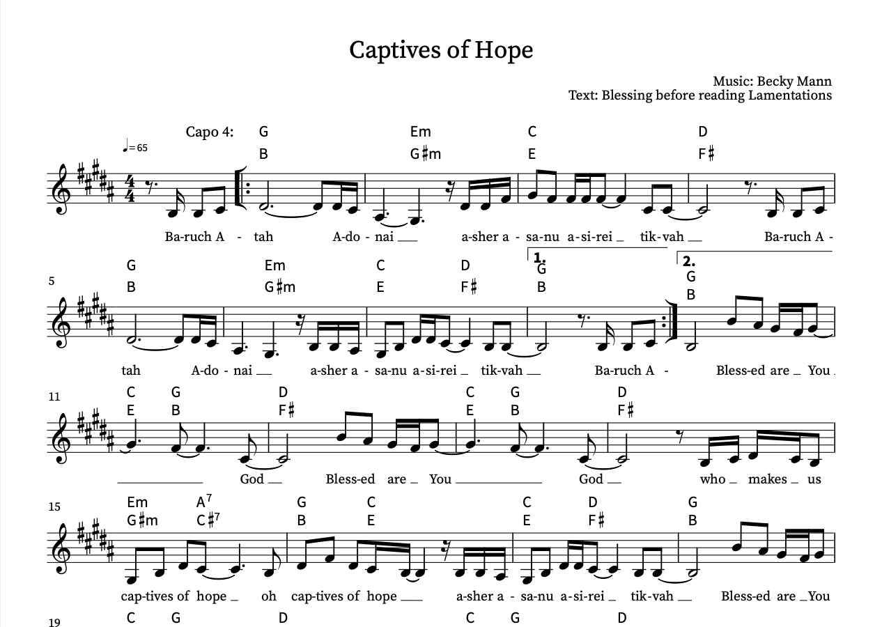 Captives of Hope