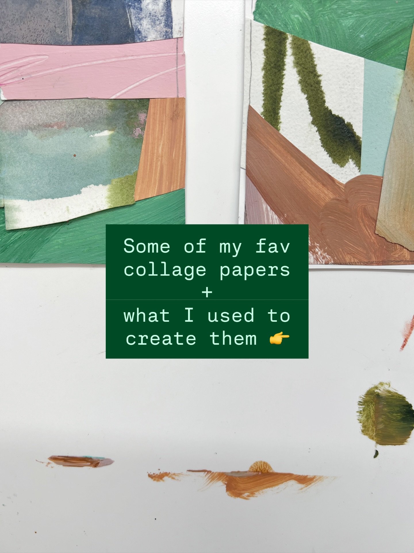 Currently working on a new body of work, so stay tuned for more! 🎨✨ Here are some of the colors and textures I've been experimenting with in this new collection, along with a sneak peek into my creative process. I adore finding unique and playful wa