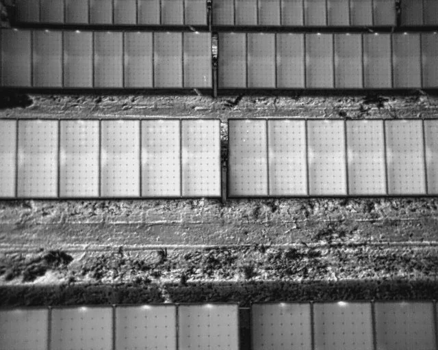 Detail of the faulty string