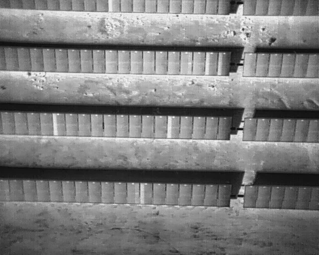 This image shows six tripped bypass diodes