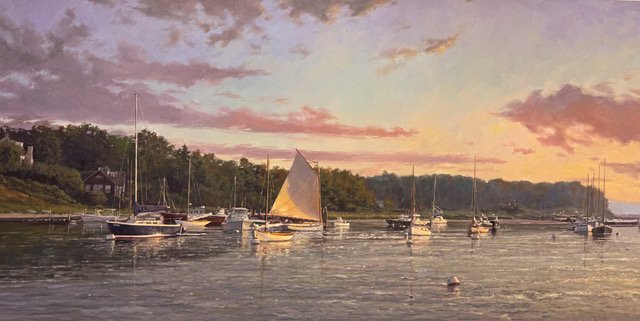 Morning Light, Vineyard Haven - 36x72