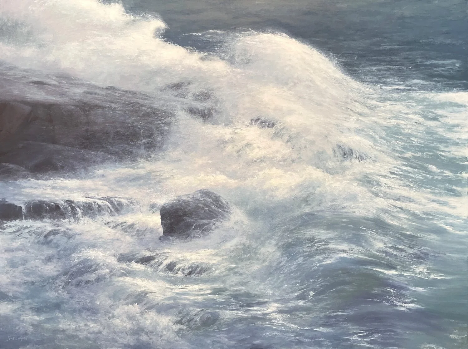  Driven  — Susan Lynn — oil — 36 x 48 inches