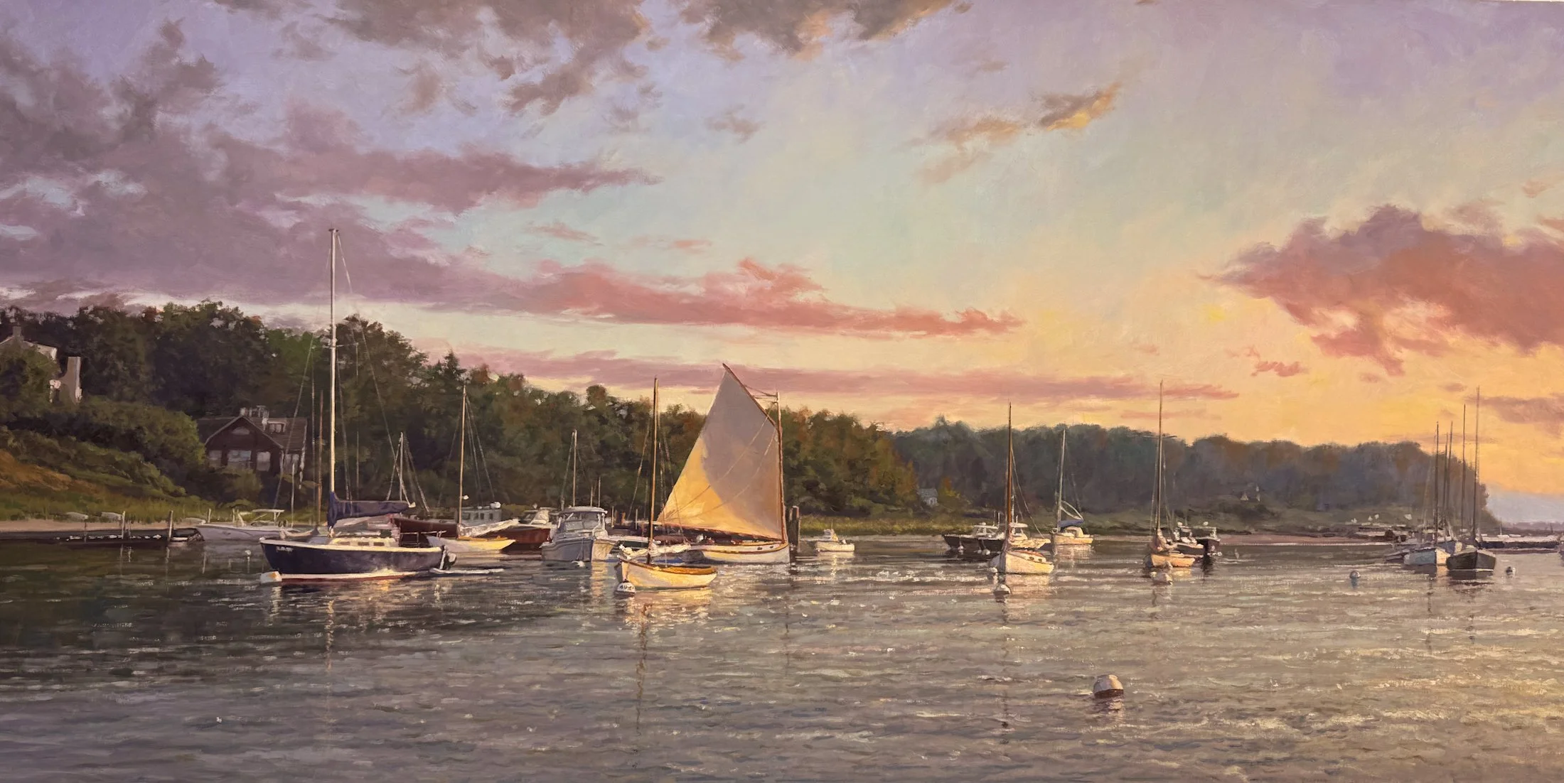 Morning Light,  Vineyard Haven 36x72”
