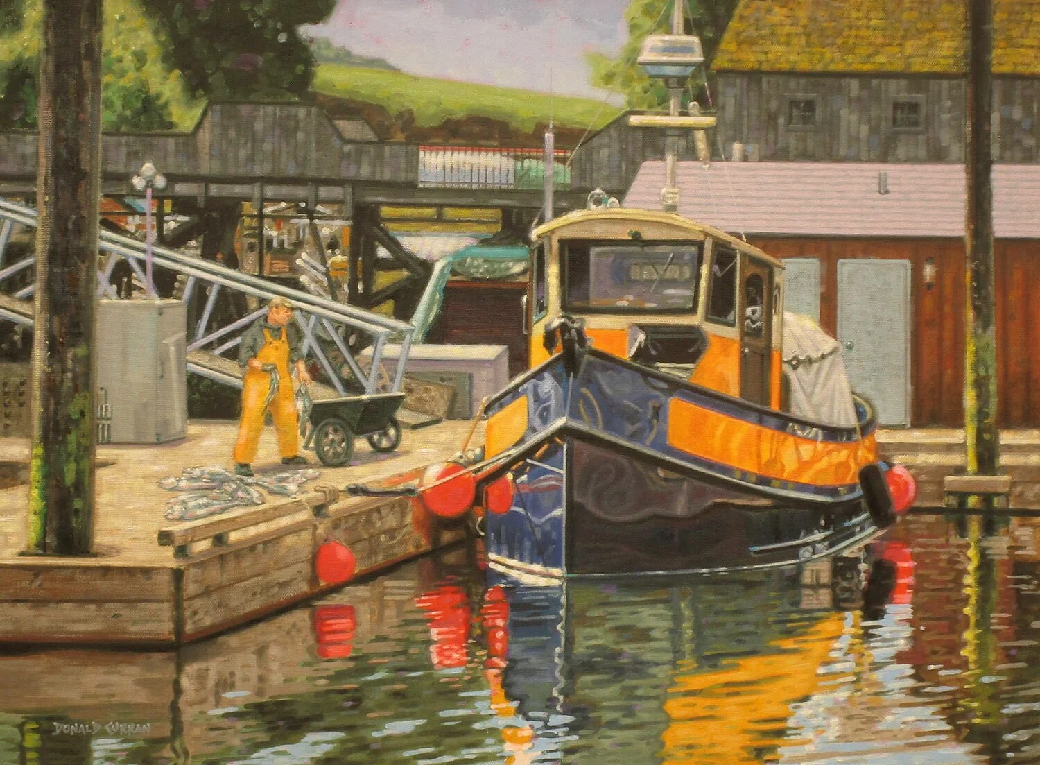  Workin' Hard  — Donald Curran — oil — 18x24 inches — $3,500
