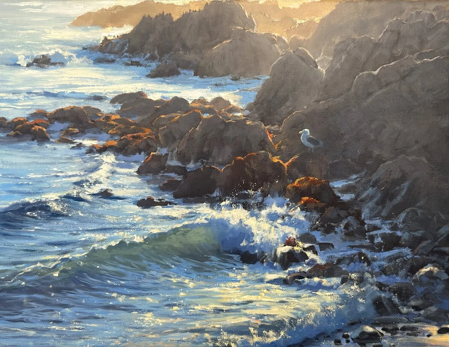  Where the Light Lingers  — Rebecca Arguello — oil — 14 x 18 inches