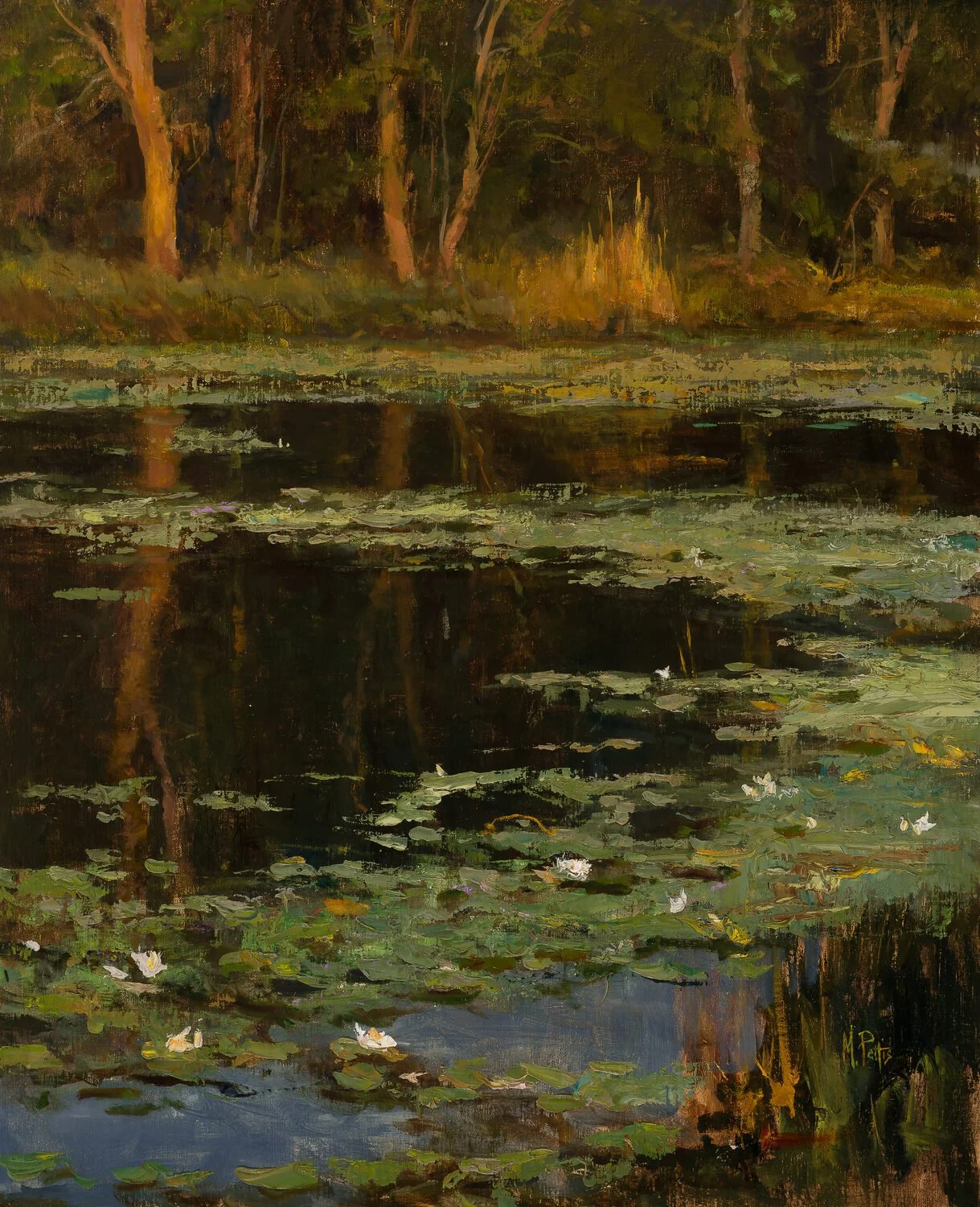 MERIT AWARD:  Beauty Matters  — Mary Pettis — oil — 32 x 26 inches