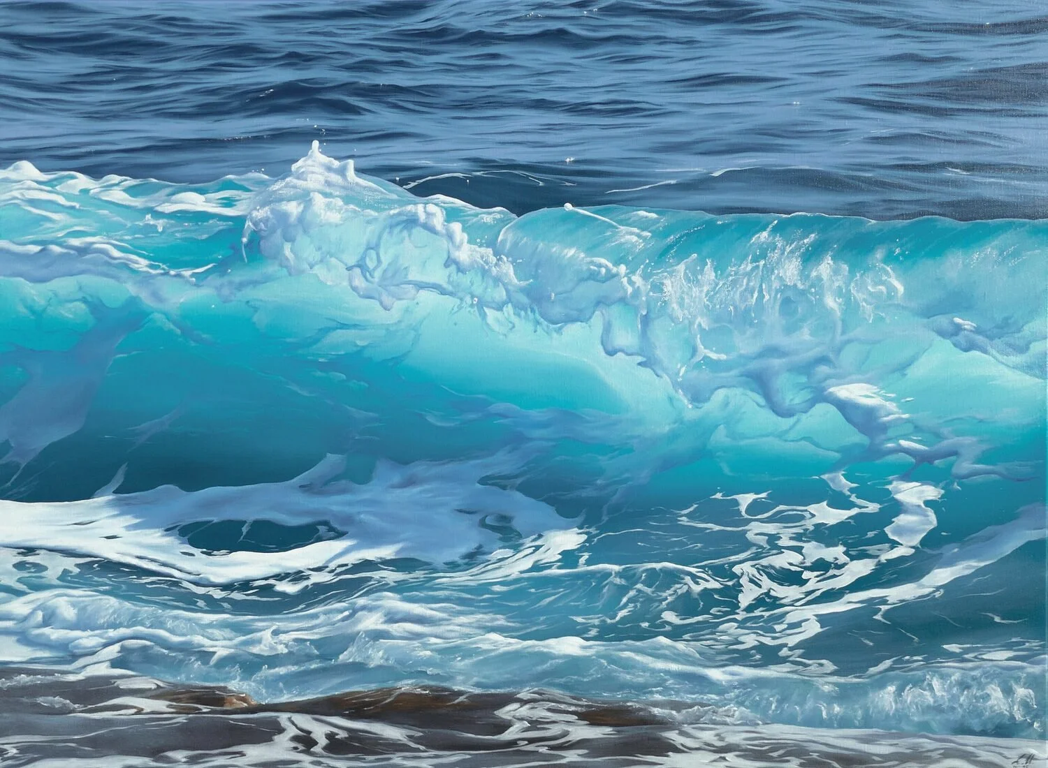  Seanergy I  — Alina Hubarenko — oil — 35.4 x 47.2 inches