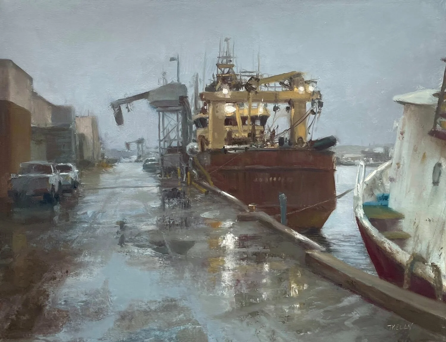 MERIT AWARD:  Rust Never Sleeps  — Tim Kelly — oil — 14 x 18 inches