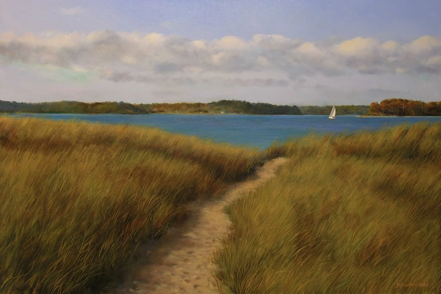  Autumn Passage  — Laurence Johnston — oil — 24 x 36 inches