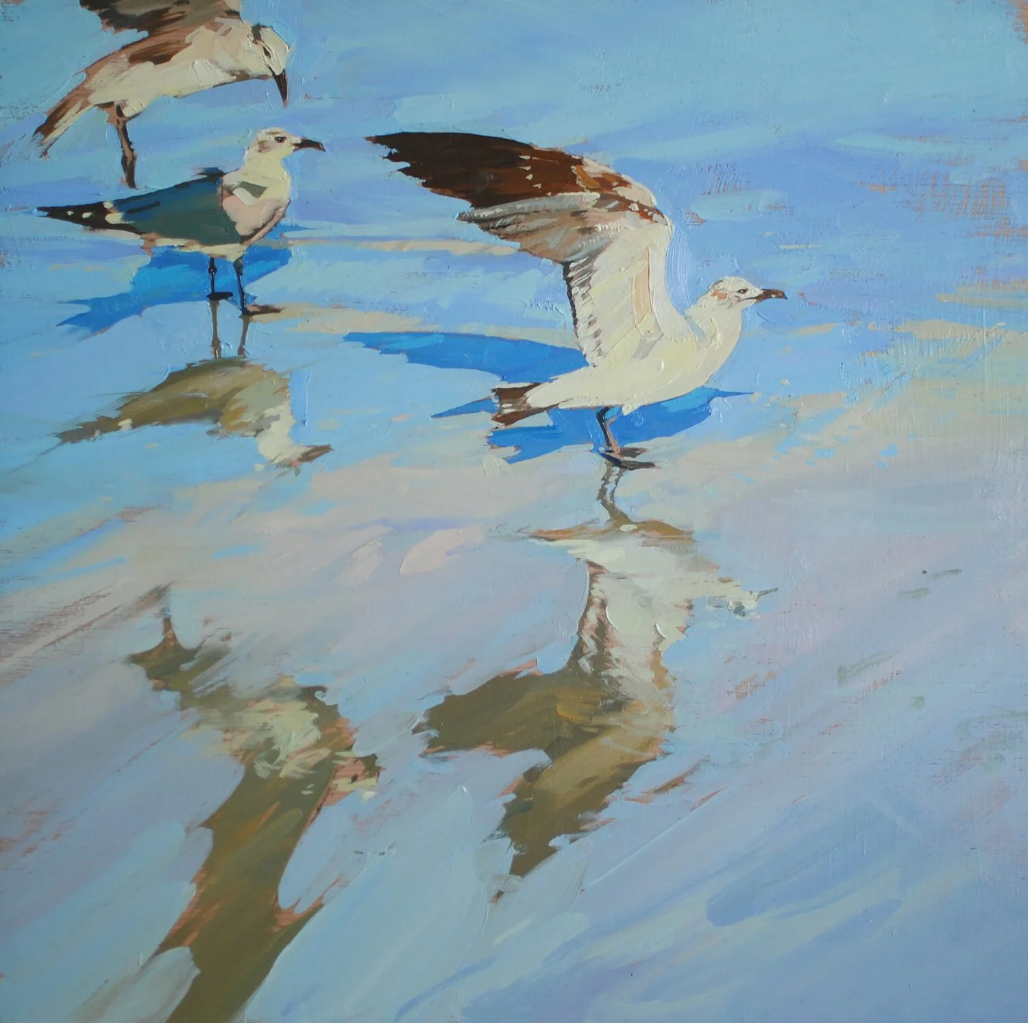  Ocean Breeze  — Anzhei Trubitski — oil — 12 x 12 inches