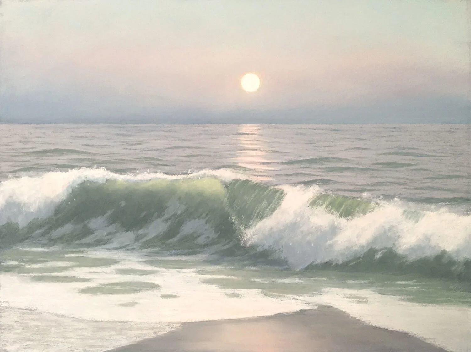  Sublime  — Anthony Davis — pastel— 12 x 16 inches