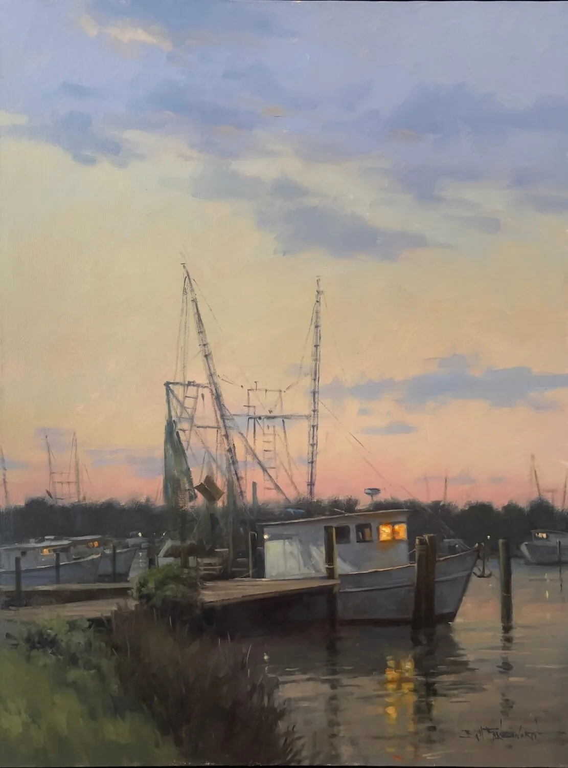 Shrimp Cocktail  — Bill Farnsworth — oil — 40x30 inches — $10,500