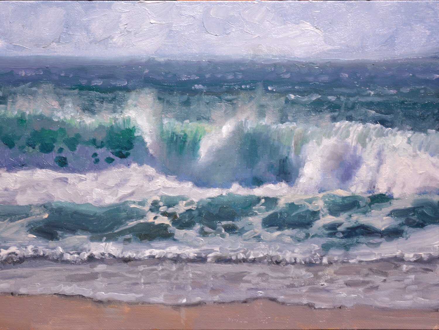  Riptide  — Armand Cabrera — oil— 9 x 12 inches