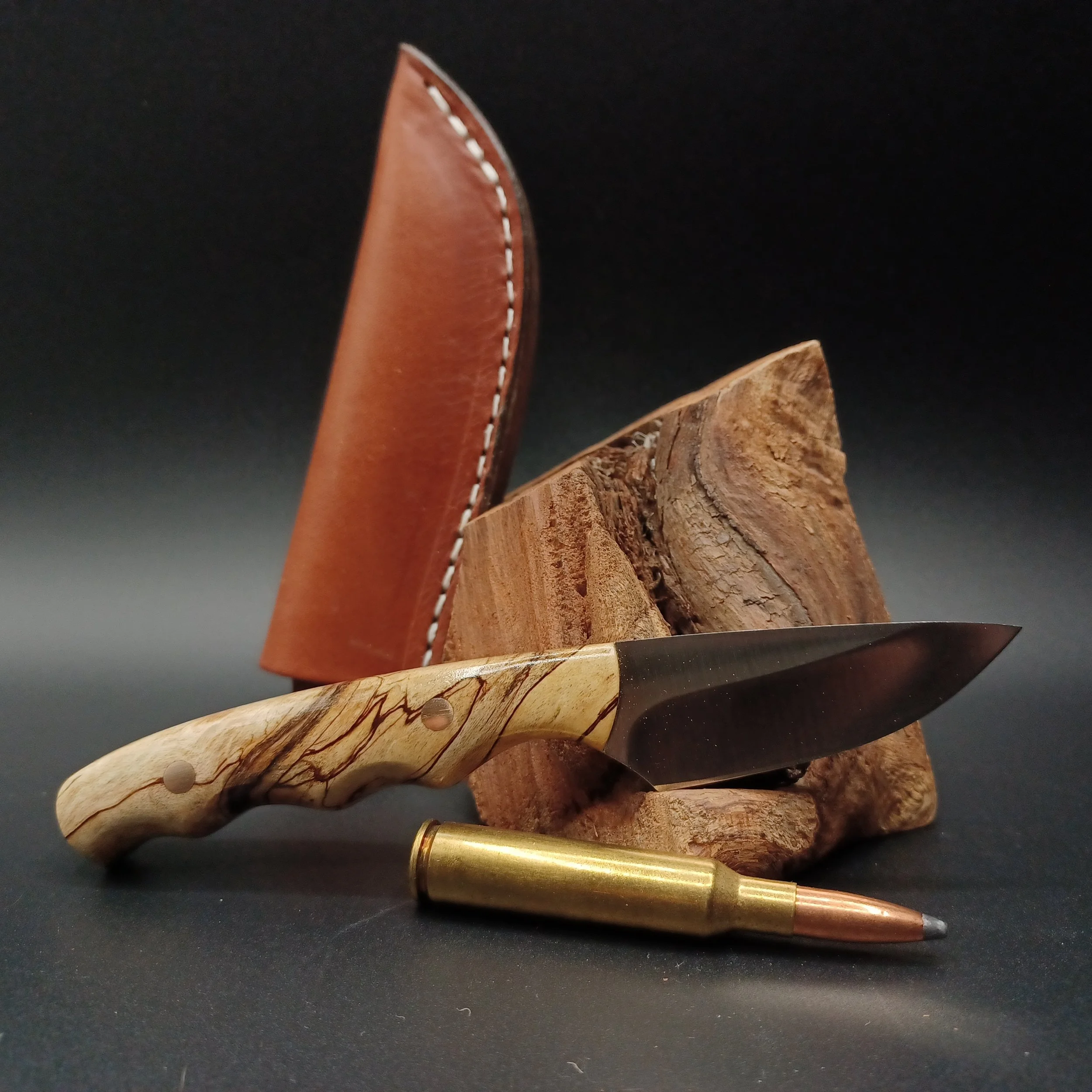 UC knife,  Spalted Silver Maple private sale for Tim