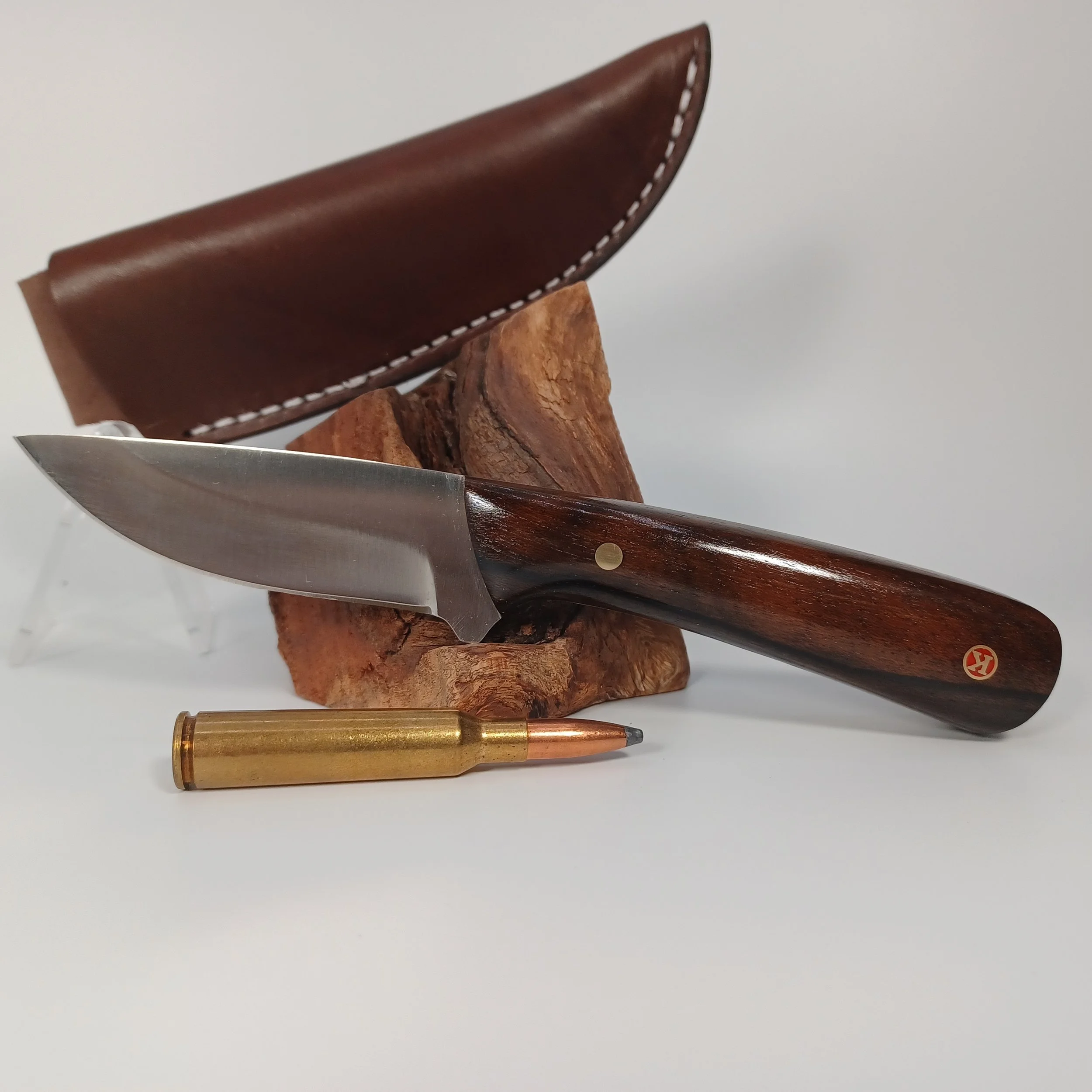 3" Stainless hunter, Zircote wood