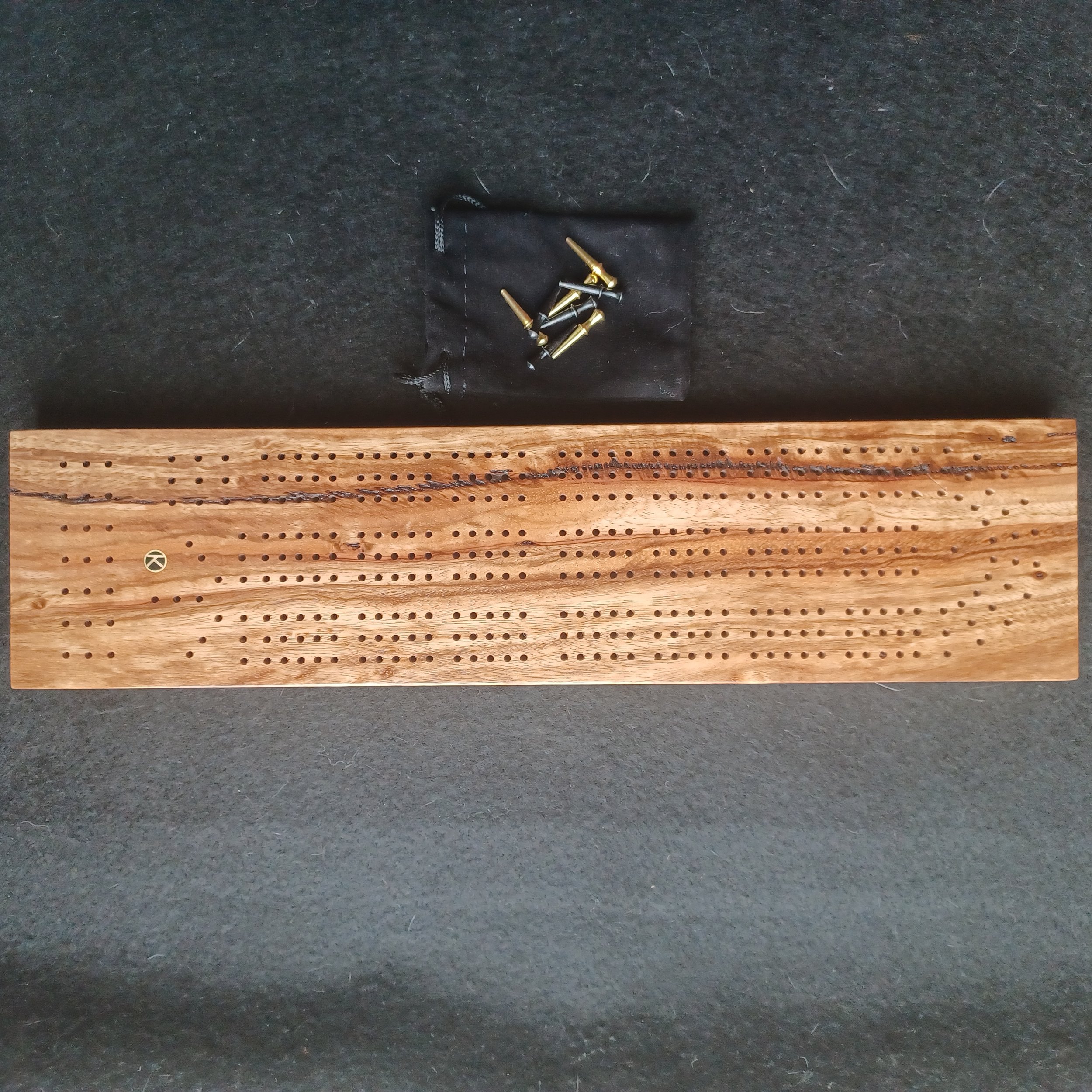Beli wood Cribbage board