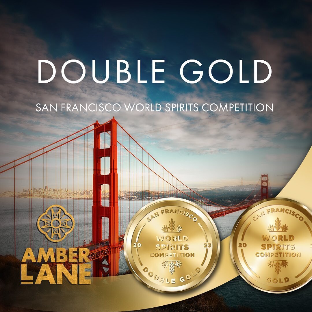 More amazing news! Amber Lane has just taken out two gold medals at the San Francisco World Spirits Awards 2023! @sfwspiritscomp 
Our very soon to be released single cask expression, Apera Cask 087, received the auspicious recognition of a Double Gol
