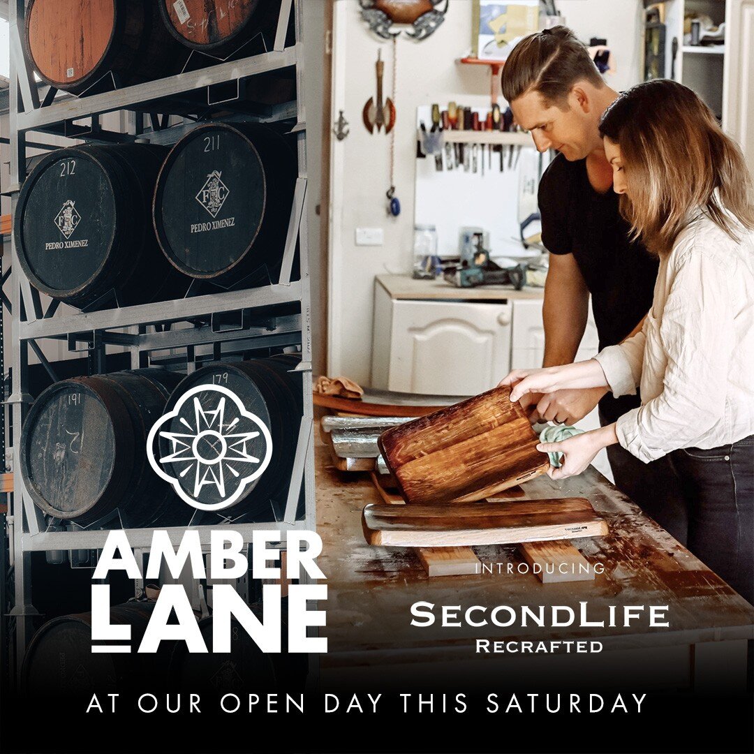 Come along to Amber Lane this Saturday 13th May for an amazing whisky tasting and distillery tour experience. For a special treat, we have the pleasure of introducing local artisans @secondlife.recrafted who have taken our much loved barrels and re-c
