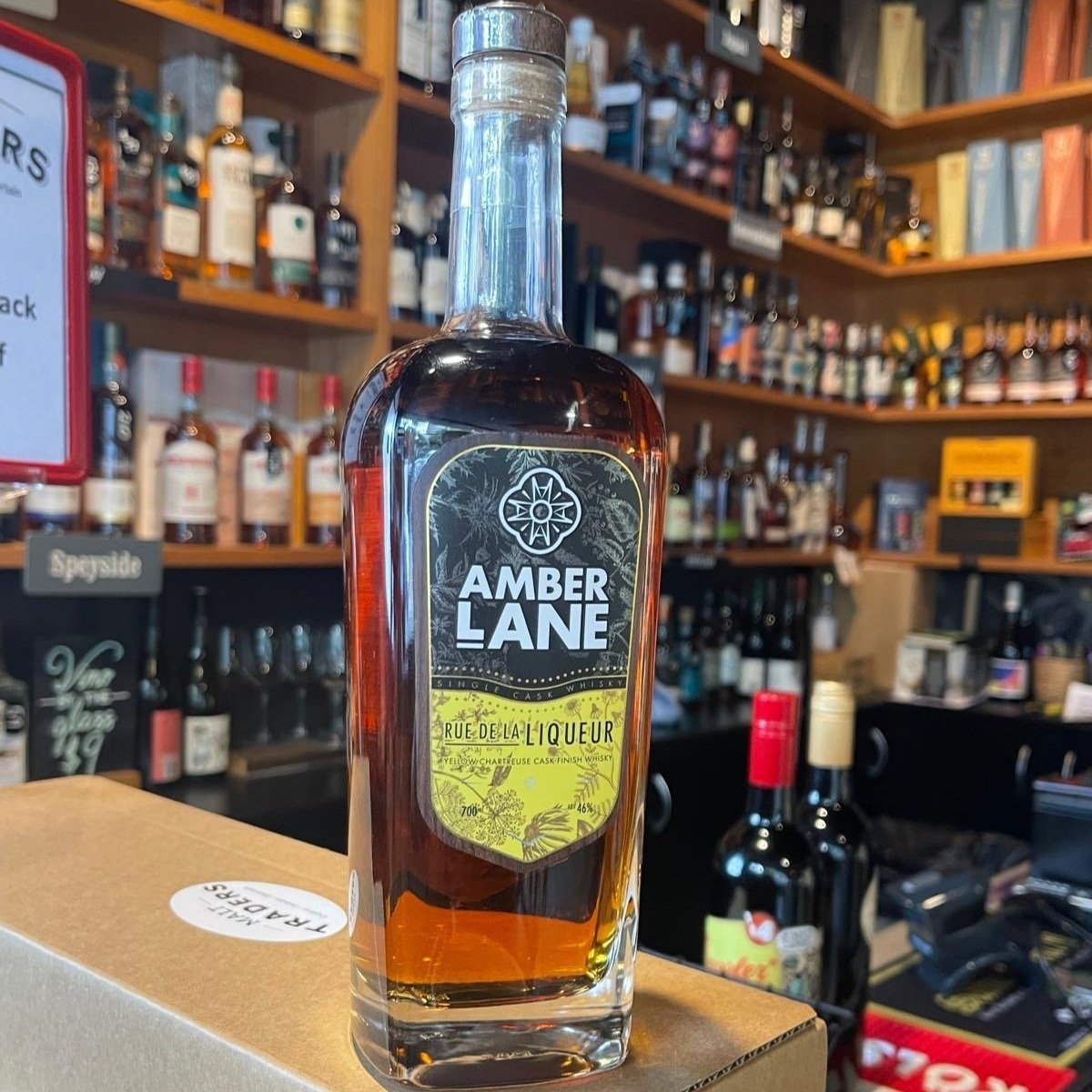 WORLD FIRST: AMBER LANE UNVEILS RUE DE LA LIQUEUR