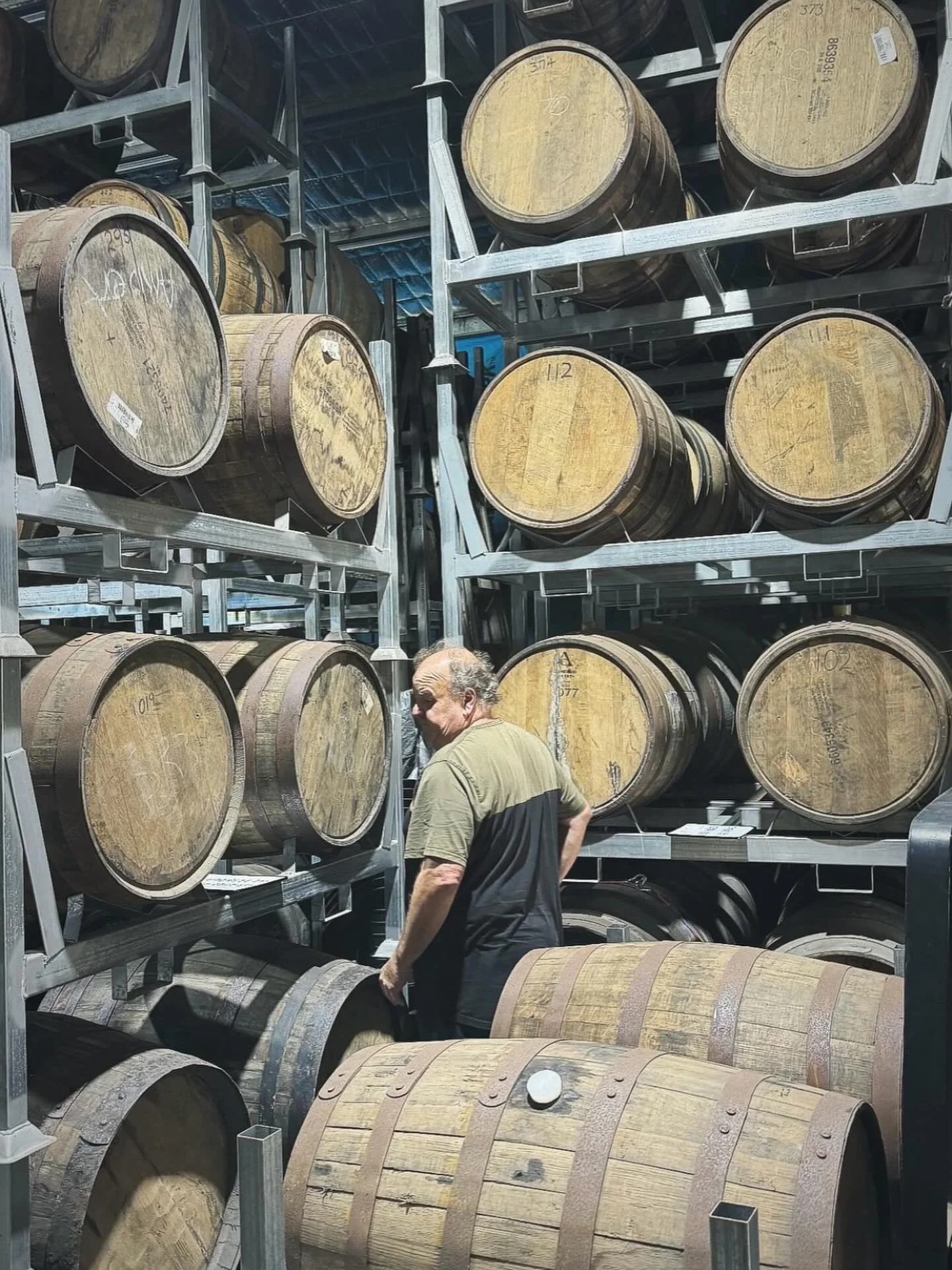 Phil in his happy place amongst the barrels…
Want to get a glimpse of our distillery? Pop Saturday, September 20 in your diary for our September open day! 
Try our whiskies, meet the makers & tour our distillery - and take some award-win