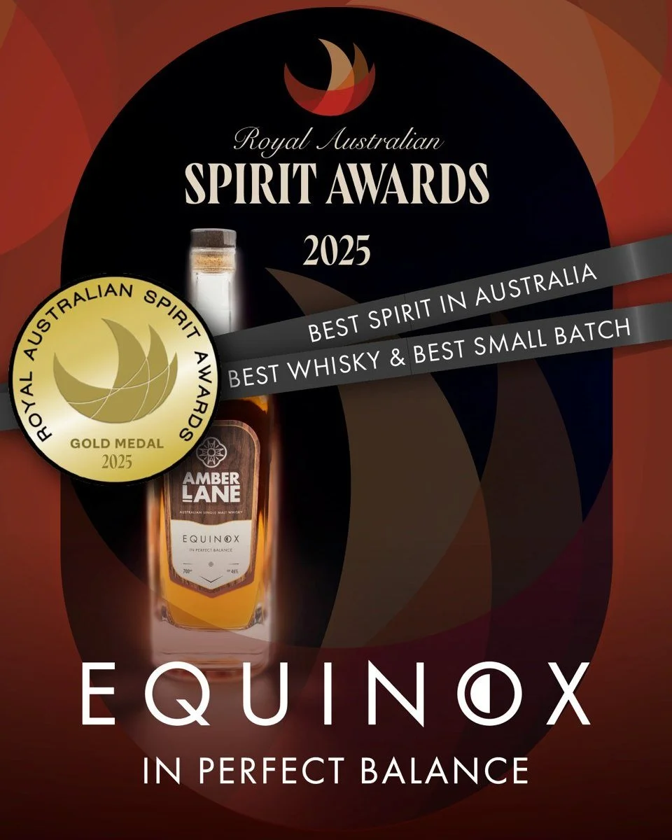 WE ARE OFFICIALLY AUSTRALIA'S BEST WHISKY PRODUCER!

Our Equinox expression has been named the top whisky in the country at the 2025 Royal Australian Spirit Awards.

In even more exciting news, Equinox was also named the best spirit of the entire sho