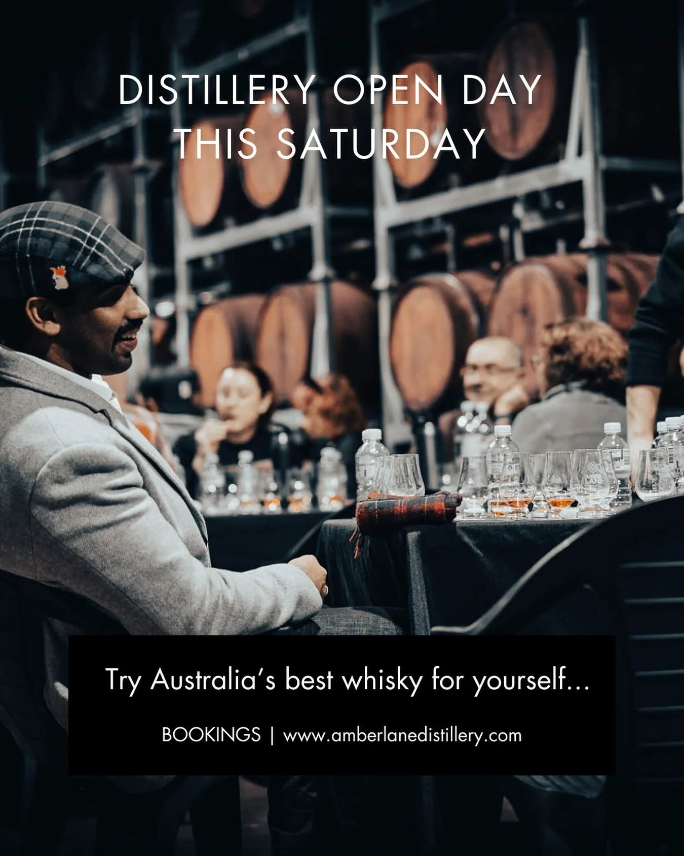 OPEN DAY || Our monthly distillery open day is on this Saturday (November 15) 🙌 

We&rsquo;re opening the distillery doors &amp; giving you an exclusive look at how we make Australia&rsquo;s best whisky 😉 

Meet the distillers, try our range &amp; 