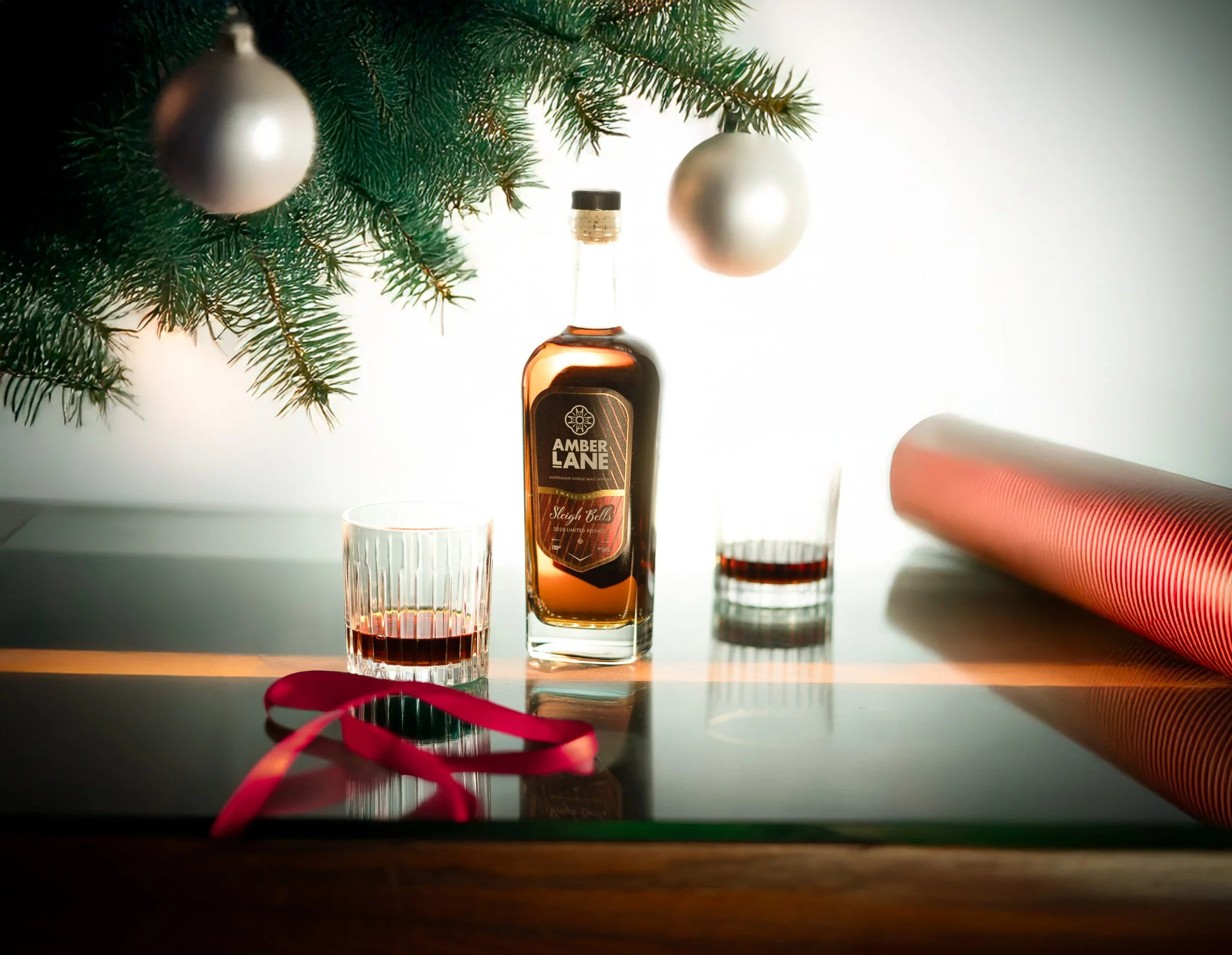 JINGLE ALL THE WAY: AMBER LANE DISTILLERY RELEASES 2025 SLEIGH BELLS