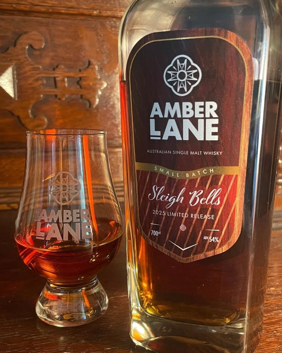 SPECIAL OFFER | We've found the perfect way for you to raise a dram this festive season...

Buy a bottle of our 2025 limited release Sleigh Bells whisky &amp; we'll give you a free Amber Lane-branded Glencairn glass.

Sleigh Bells is our homage to Ch