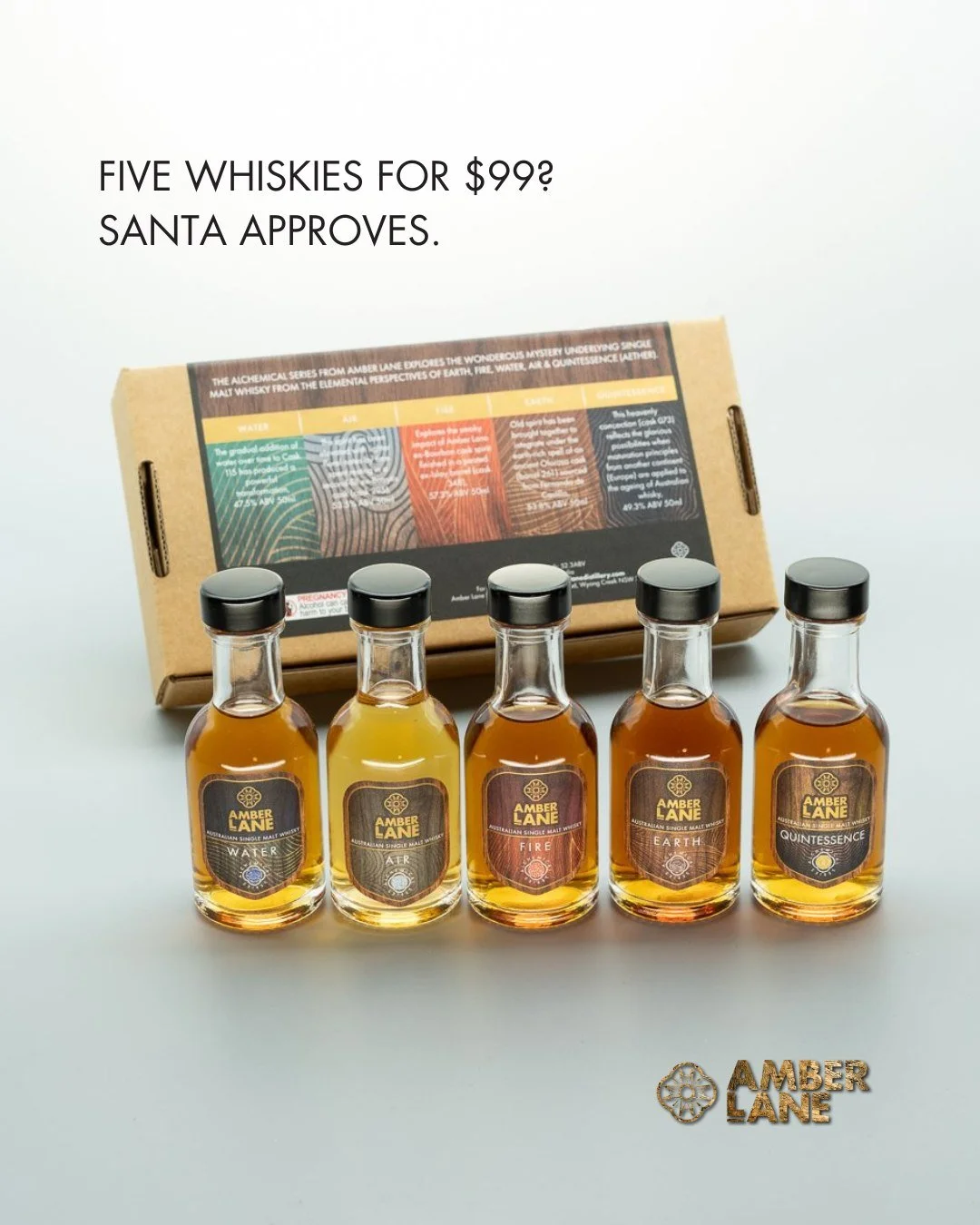 POV: you've just found the perfect Christmas gift for the whisky lover in your life...

Our tasting kits are a great way to sample a range of our drams - try our award-winning expressions, choose your favourite &amp; then head to our website &amp; st