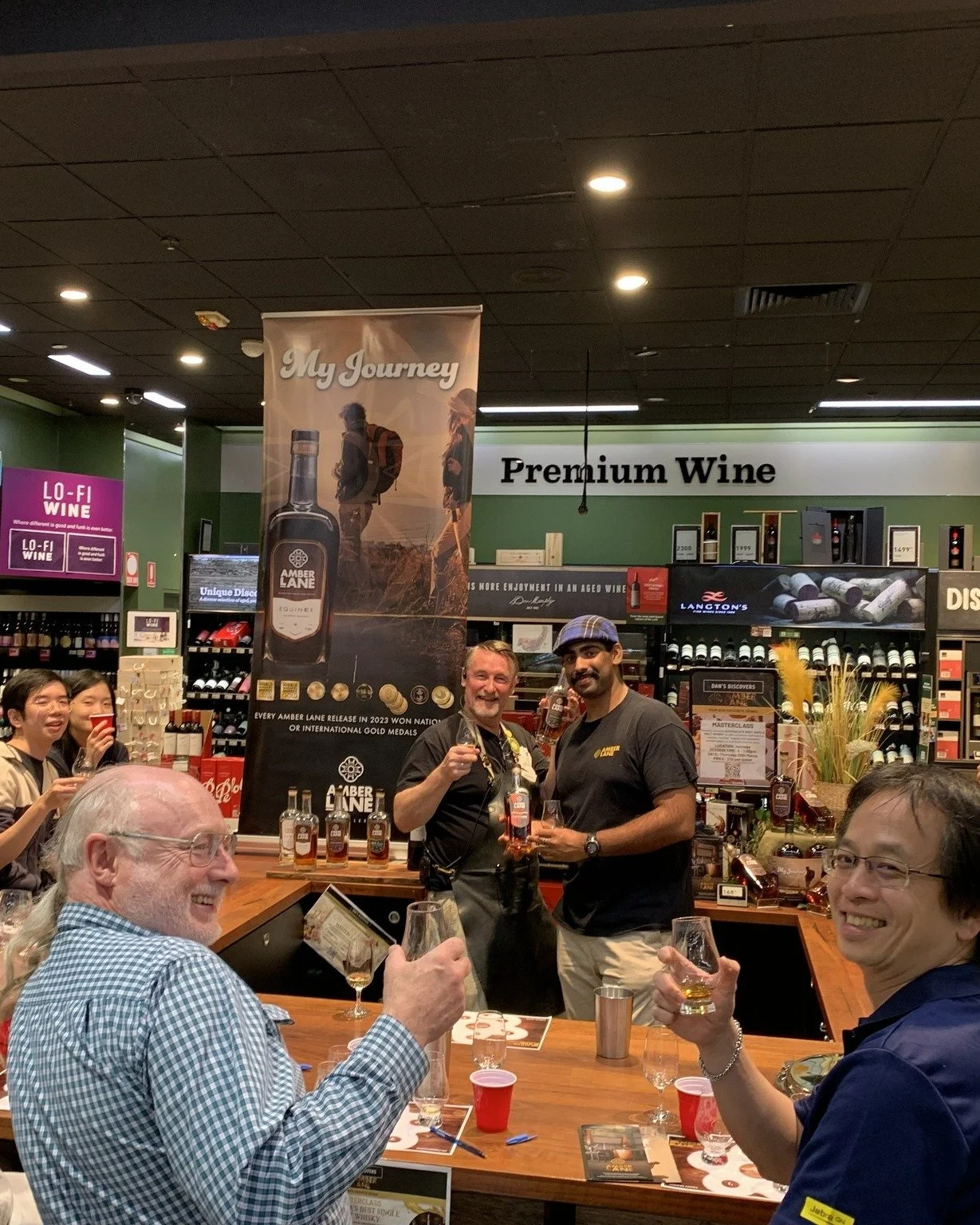Thanks to all who attended last week's sold-out tasting at Hornsby Dan Murphy's with our brand ambassador Krishna.

Our whisky took centre stage, as Krishna walked Amber Lane fans (old &amp; new!) through some of our award-winning drams.

Keep an eye