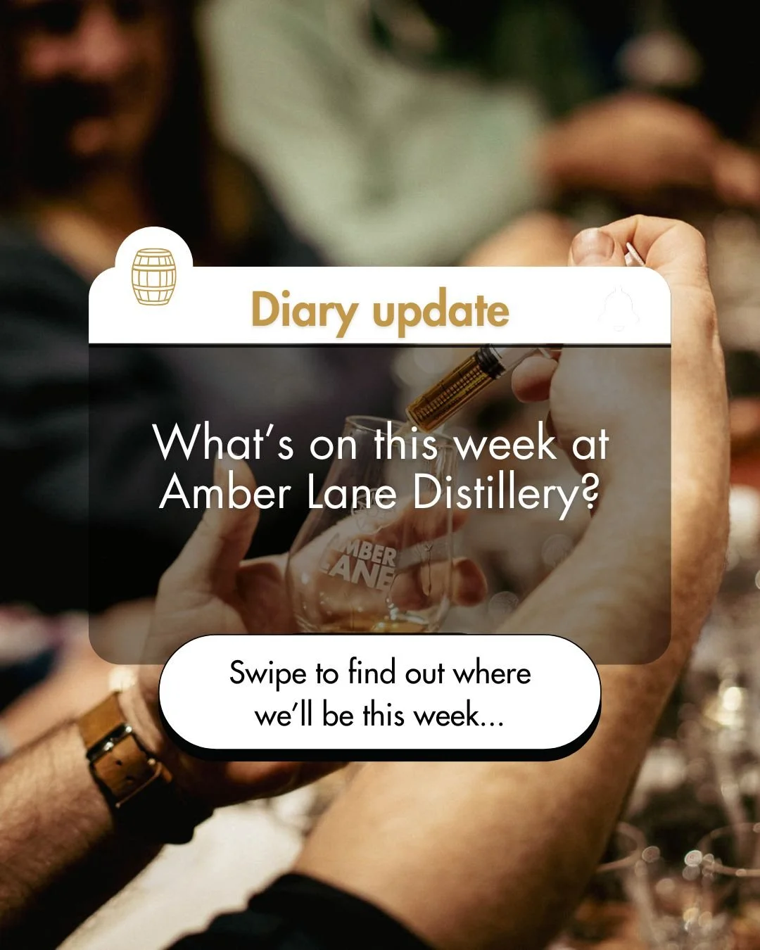 We've got a HUGE week of events &amp; activities ahead, in the lead-up to World Whisky Day on Saturday &amp; a very special new release...

Swipe to see where our brand ambassador Dave will be this week &amp; then head to our website [link in bio] to