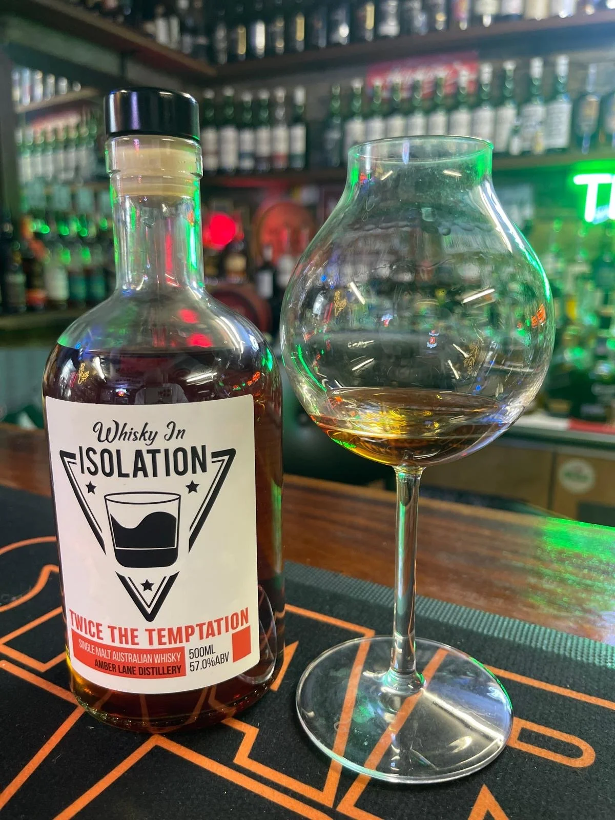 AMBER LANE PARTNERS WITH WHISKY IN ISOLATION FOR COLLABORATION DRAM