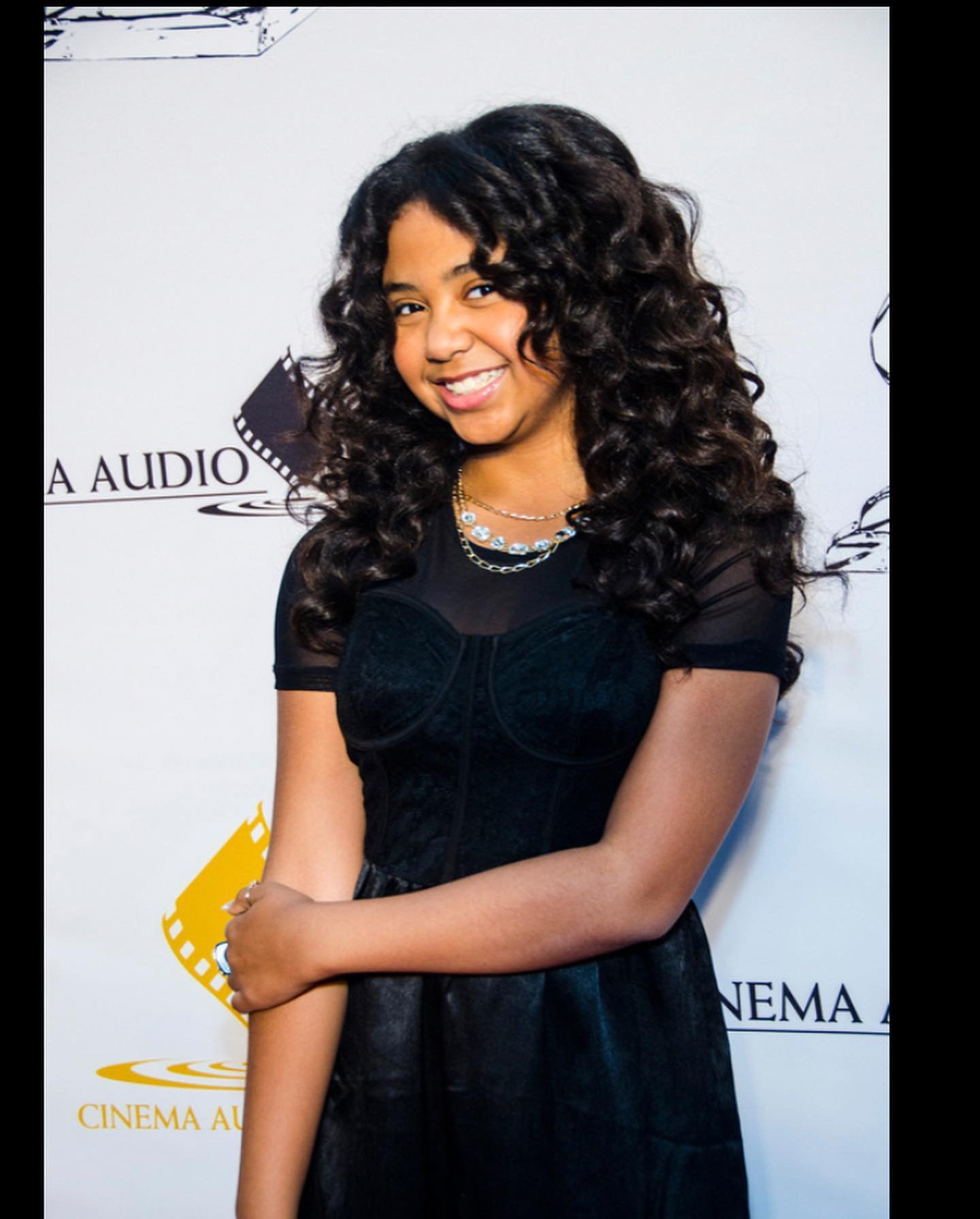 Ava Otto on the red carpet 58th Annual Cinema Audio Society Awards