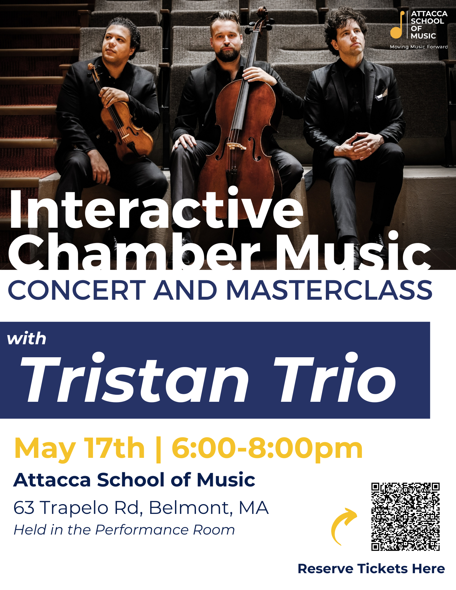 Tristan Trio at Attacca School of Music 