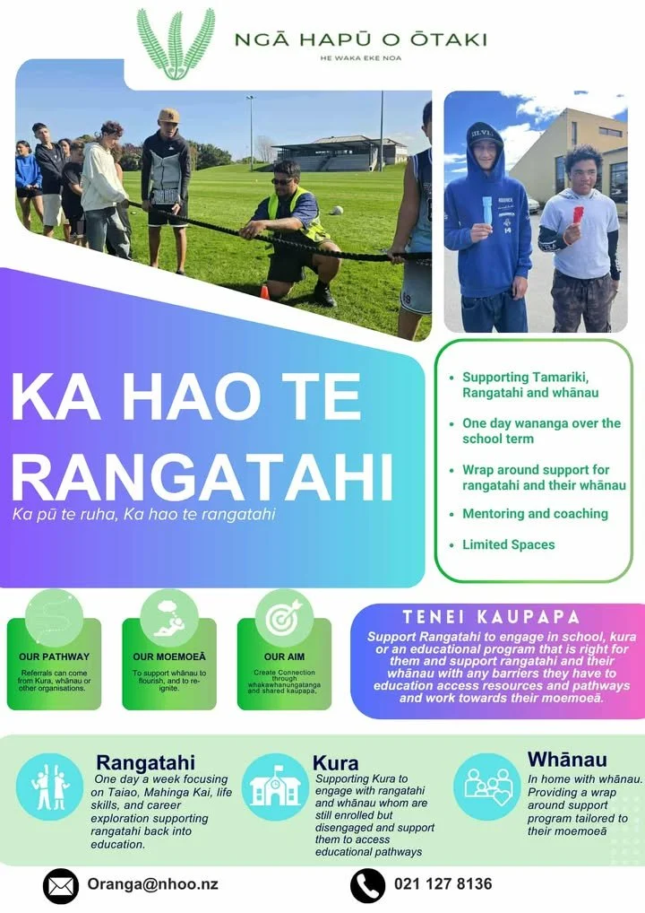 Ka Hao Te Rangatahi
