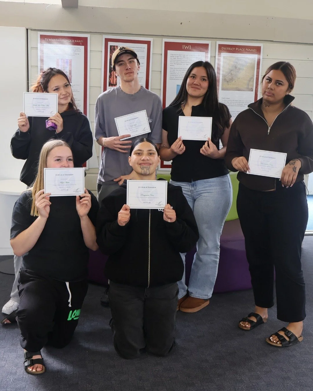 RANGATAHI TASKFORCE &mdash; HE MIHI KI A KOUTOU

Our Rangatahi have recently graduated. Over eight weeks, we&rsquo;ve had the privilege of welcoming six incredible rangatahi into the Ngā Hapū o Ōtaki whānau &mdash; Hine, Bijou, Kesha-Rae, Rangi, Rile