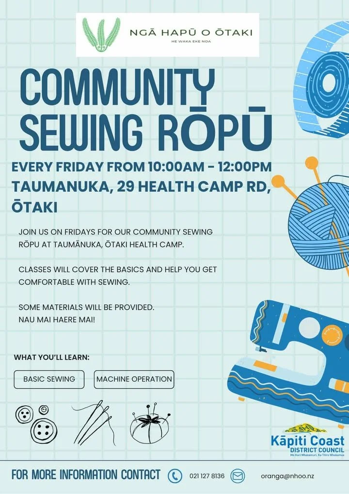 Community Sewing Rōpū