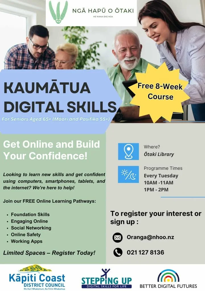 Kaumātua Digital Skills