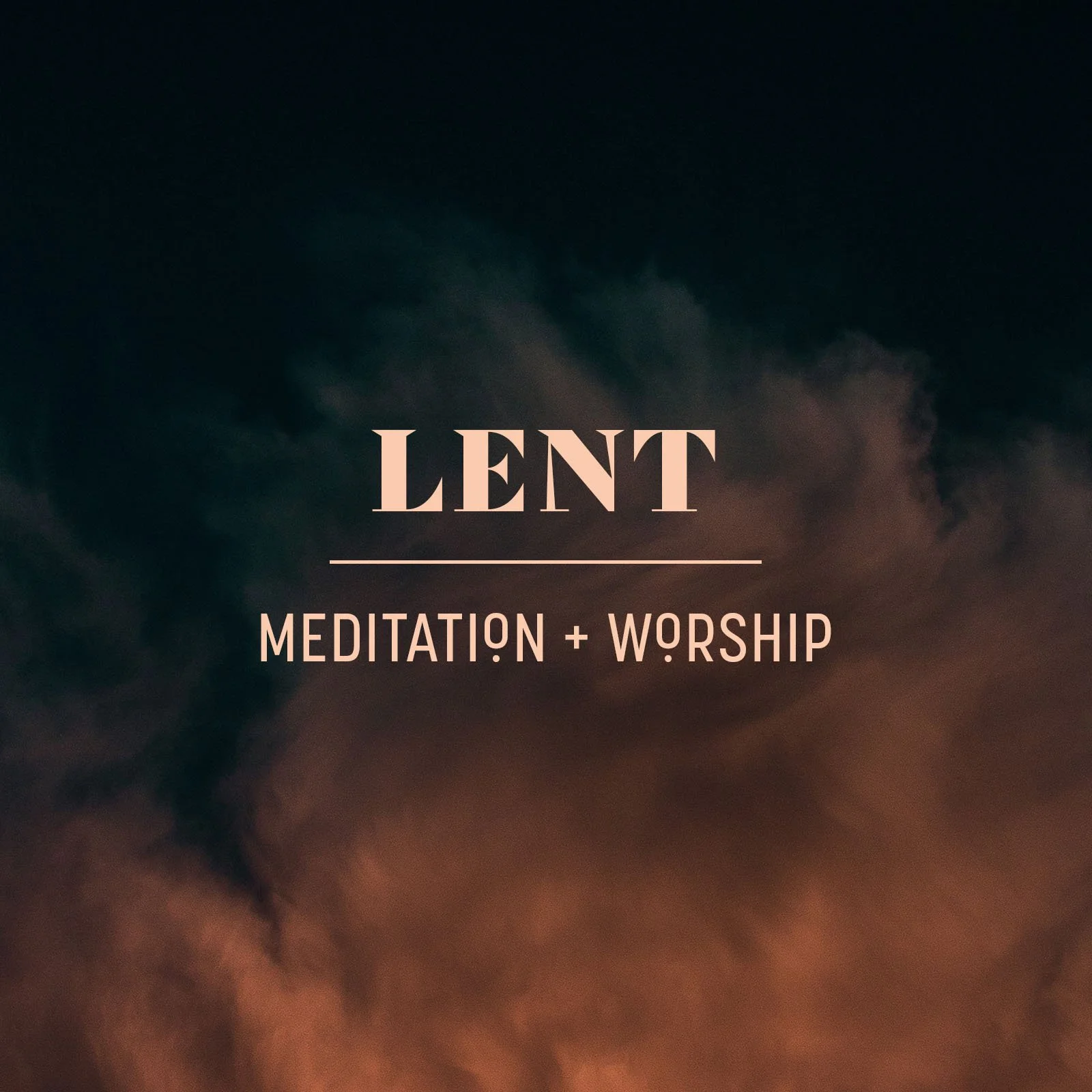 2023 Easter Branding - Lent Podcast Album Artwork