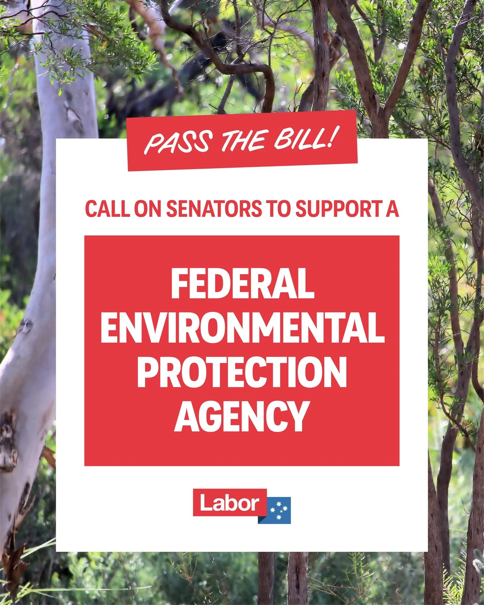We need your help to create an independent Federal Environmental Protection Agency! 

We&rsquo;ll soon be introducing legislation to establish Australia&rsquo;s first ever independent Federal EPA. But last time we tried to create a Federal EPA, the G