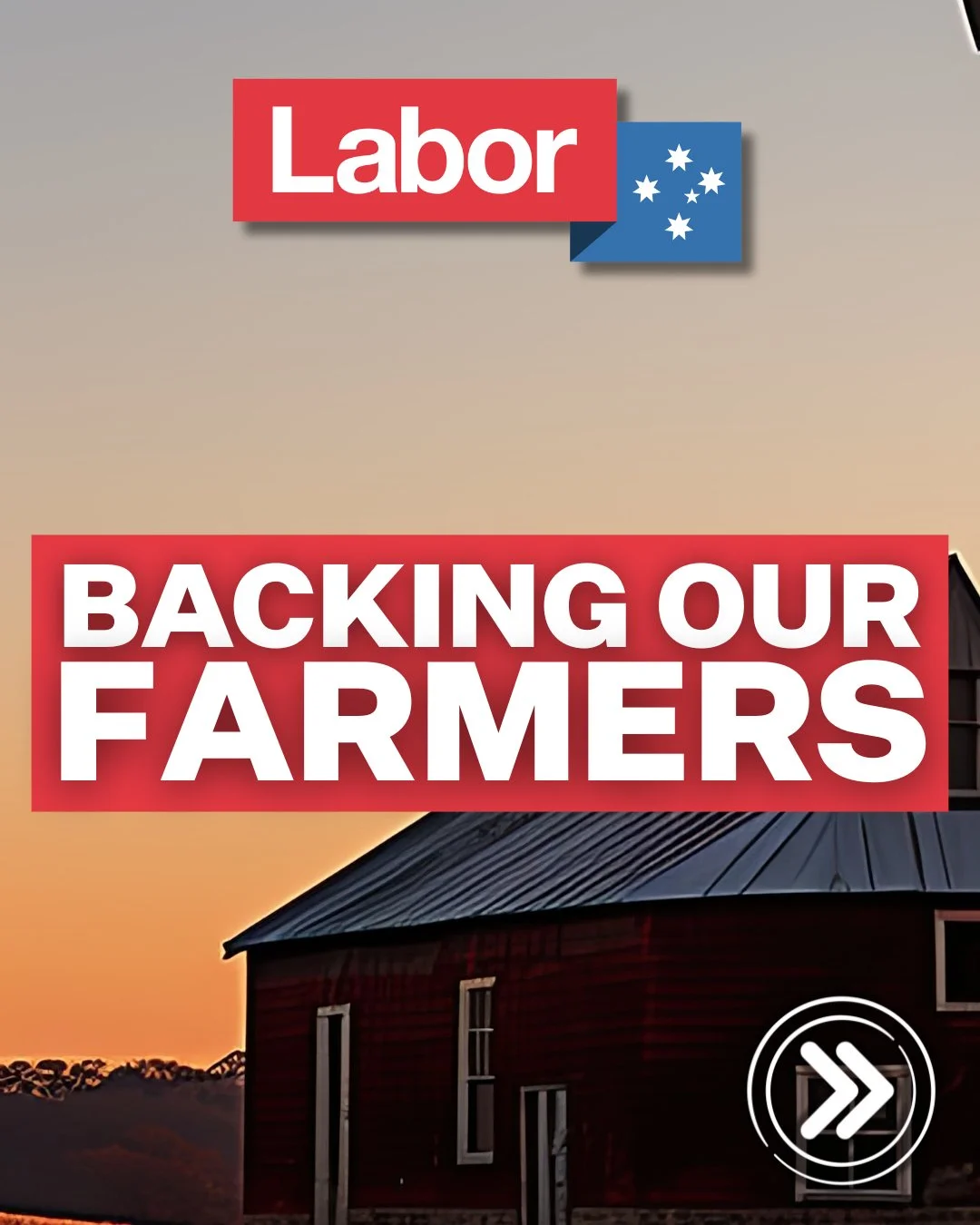 Our agriculture industry is on track to reach a record value of almost $100 billion this financial year thanks to the hard work, resilience and skill of farmers, backed by strong collaboration with the Albanese Labor Government. 

We&rsquo;ve partner