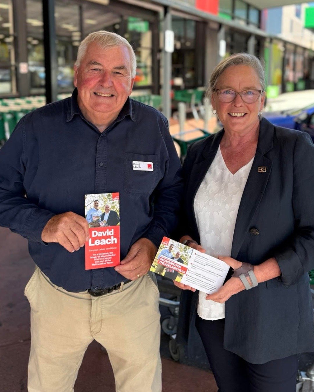Great to join Mayor David Leach in Mt Barker Yesterday to talk about Labor&rsquo;s plan for the Adelaide Hills.

David has already made a significant contribution to the local community as the Mayor of Mount Barker. He&rsquo;s a passionate advocate f