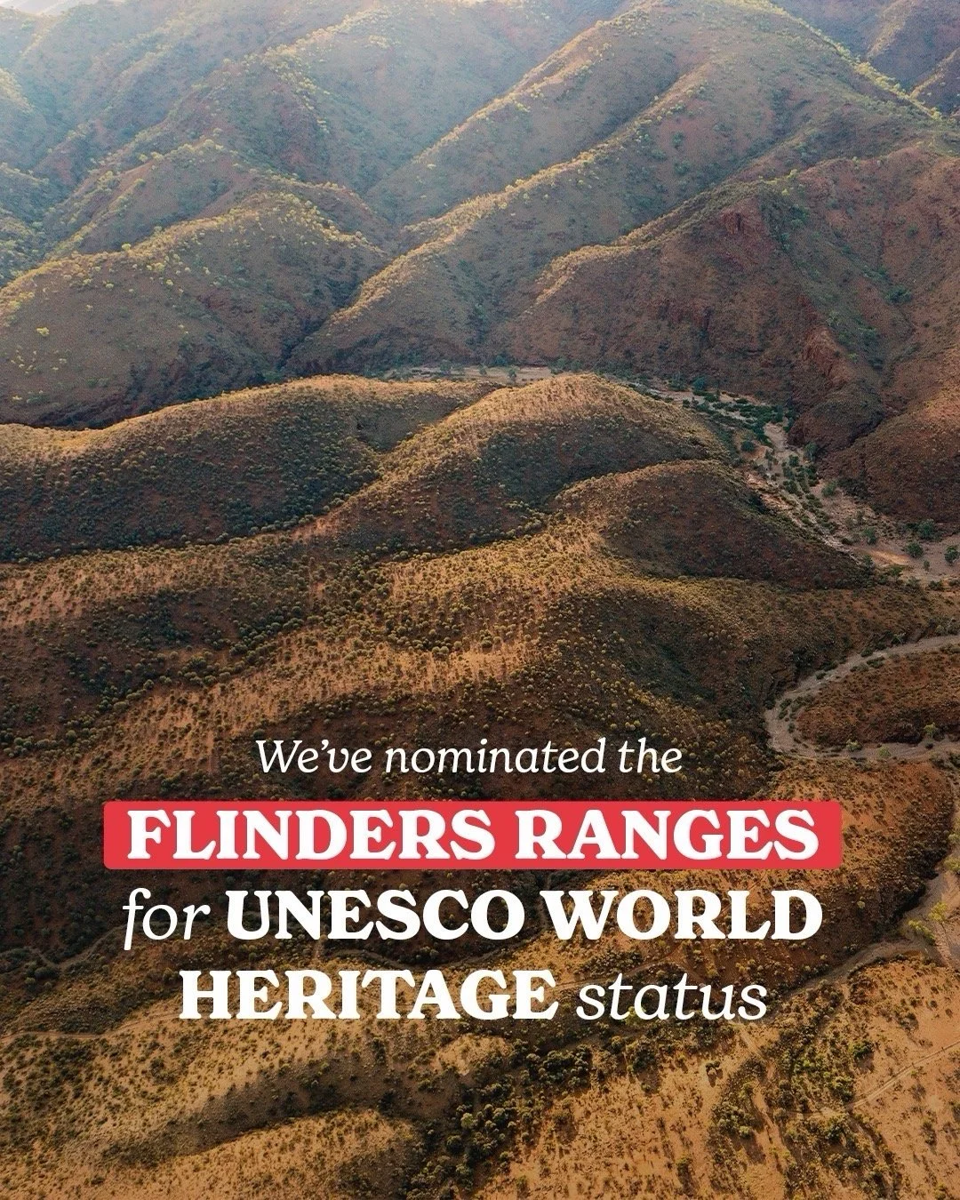 The Albanese Labor Government, supported by the Malinauskas Labor Government, has nominated the Flinders Ranges for UNESCO World Heritage status.

Spanning over 58,000 hectares, this extraordinary landscape holds the world's most comprehensive record