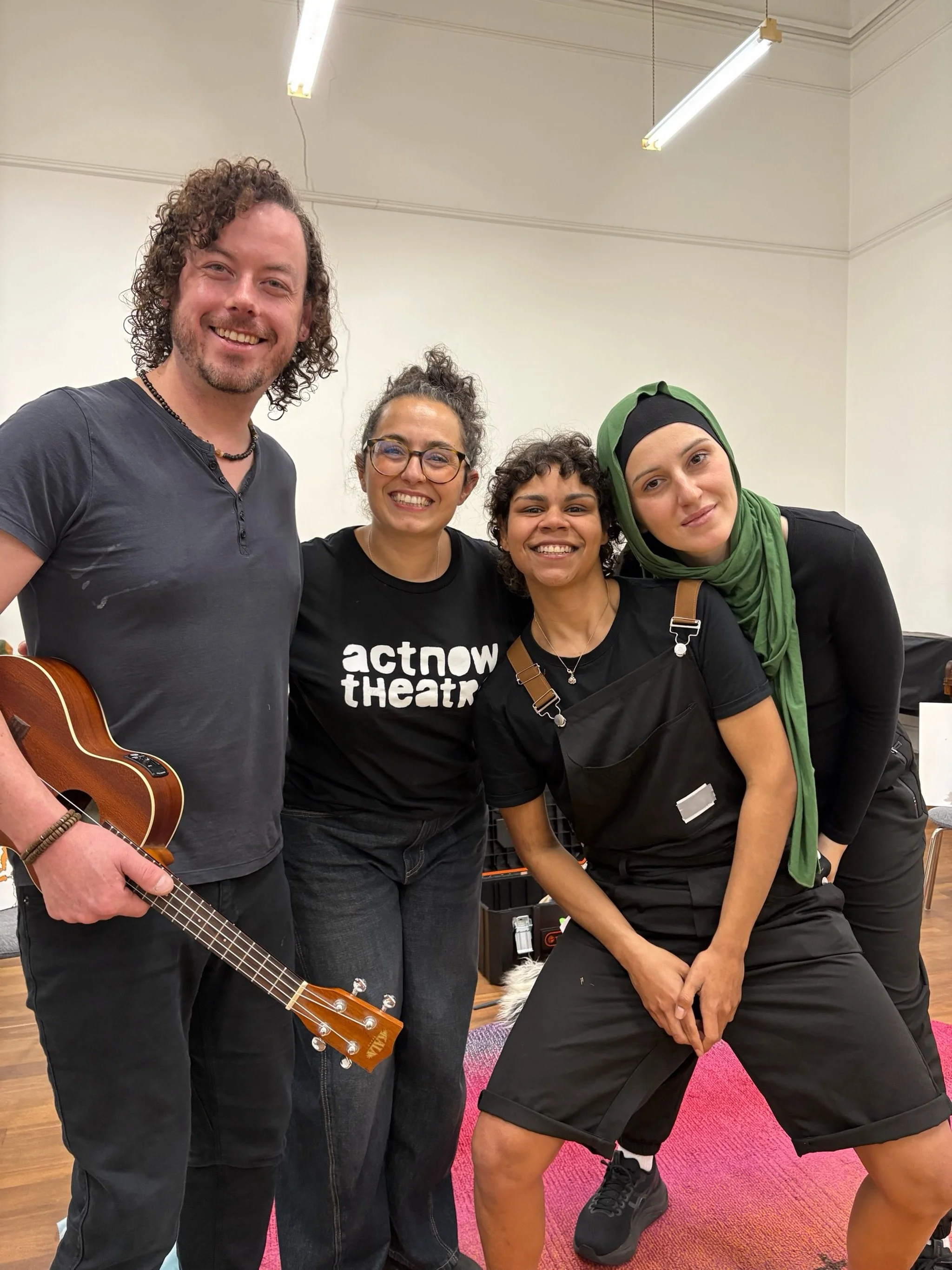 The superb cast of ActNow Theatre&rsquo;s Like Me, Like You, a work of extraordinary kindness, joy and honesty for kids in Years 1&ndash;4, exploring the people, cultures and stories that make up Australia today. A blend of theatre, song, movement an