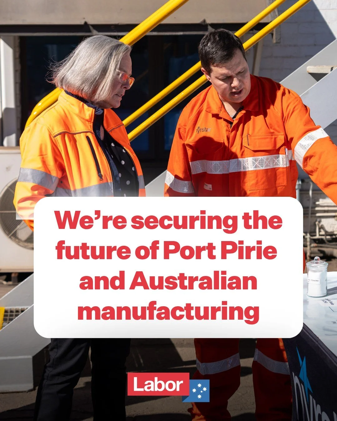 Nyrstar's Port Pirie smelter will continue its transformation into a critical minerals manufacturing hub, backed by ongoing Federal Government investment. We're supporting local industry, securing well-paid jobs in the Upper Spencer Gulf, and strengt