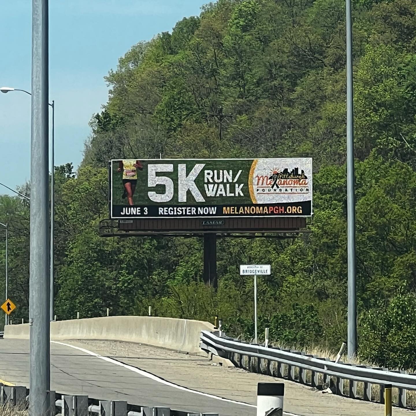 We spotted our billboard today on I-79 northbound near the Bridgeville exit!

Thank you again to Lamar Advertising of Pittsburgh for generously donating this for us. @lamaradvertisingcompany