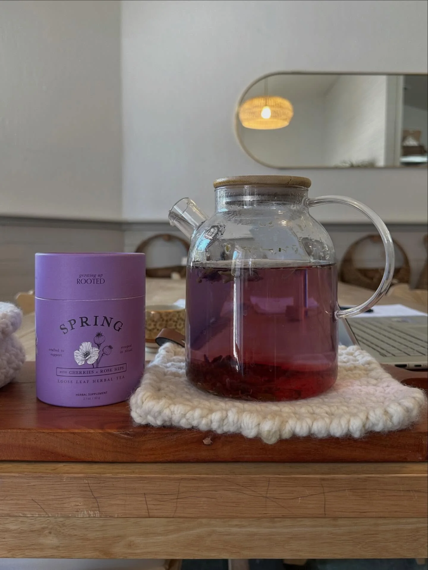 Spring is here. And even on the coldest days of this transition there is hope of warmth and days where our home is made bigger by the gift of the outside. Spring blend took me three years to get right. I knew what I wanted it to feel like, like a hap