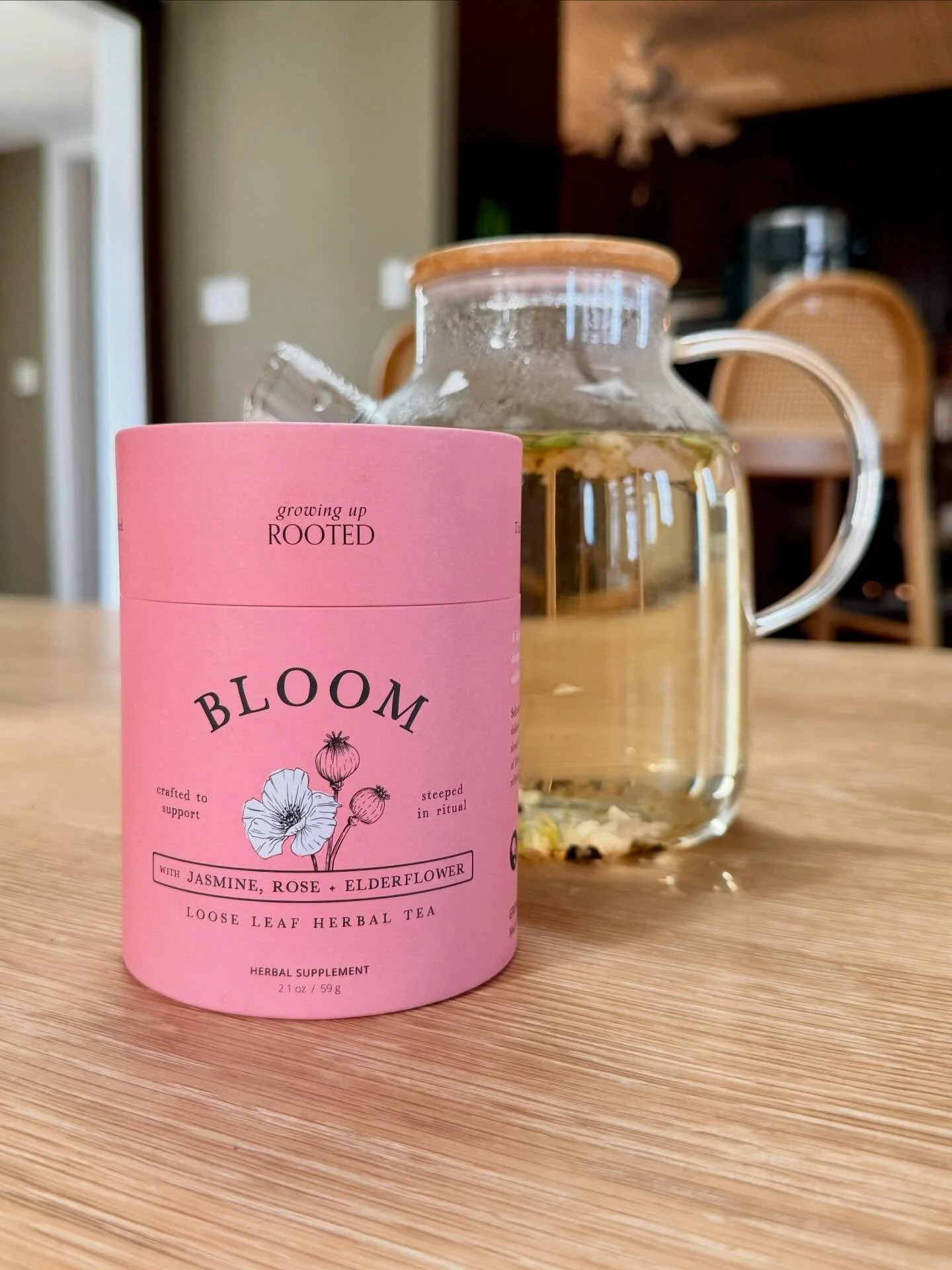 I&rsquo;ve been drinking Bloom on repeat lately.
Partly because it&rsquo;s new and fun&hellip;
but also because it feels like exactly where I am this season.

There are so many projects around the farm we&rsquo;re slowly working through,
and it feels