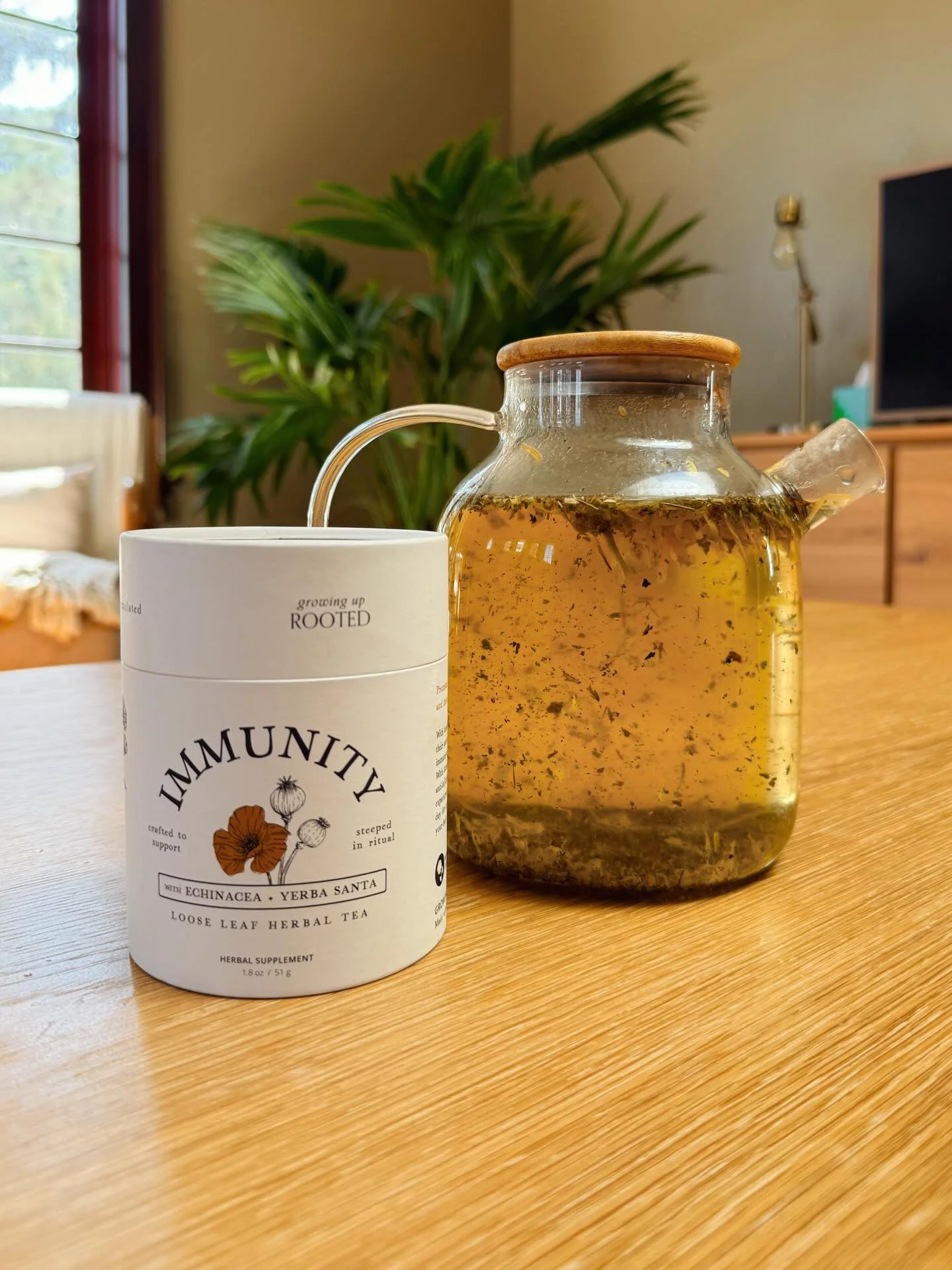Making Immunity on repeat this week. One girl got sick, then the next one and then Grant. Grateful for plant allies that help keep me healthy and able to support my people 🌿