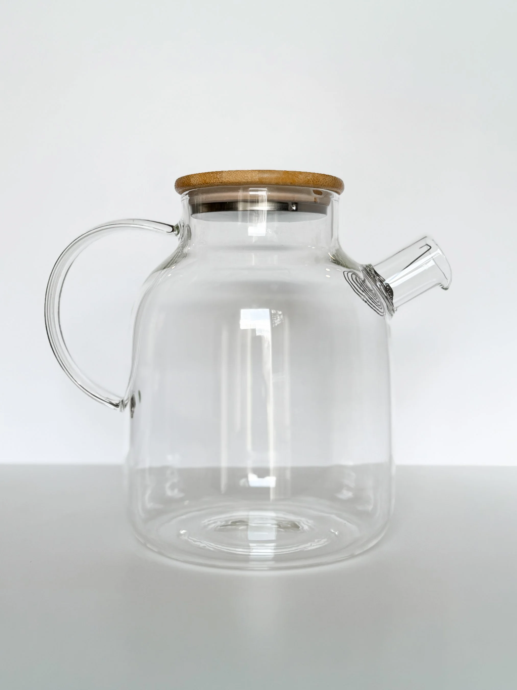 Glass Teapot 60 oz | Borosilicate Teapot with Strainer